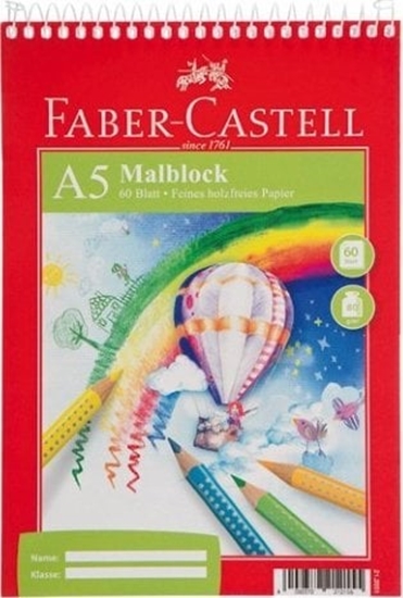 Picture of Faber-Castell FABER-CASTELL Malblock A5
