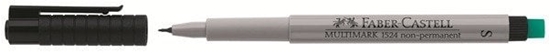 Picture of FABER-CASTELL Marker Multimark non-perm. S schwarz 10Stk