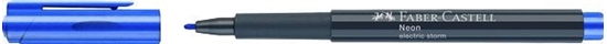 Picture of Faber-Castell marker Neon Electric storm 1,5 mm 14 cm niebieski
