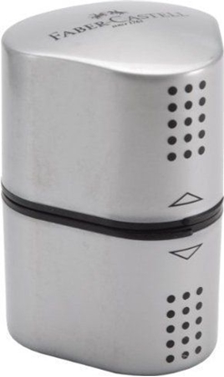 Picture of Faber-Castell Temperówka Grip 2001 Trio - srebrna (183897 FC)