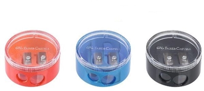 Attēls no Faber-Castell Temperówka Twist-off cap z pojemnikiem (185418 FC)