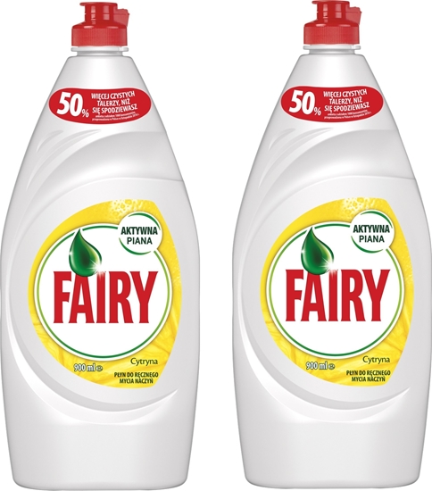 Изображение Fairy Pyn do mycia naczy Cytryna 2x 900ml