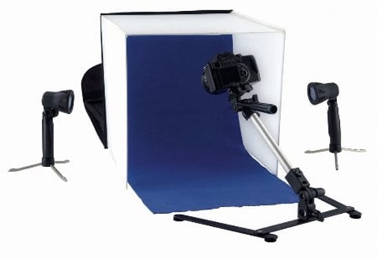 Picture of Falcon Eyes PBK-40AB-2LS small light tent with spotlights