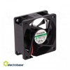 Picture of Fan: DC; axial; 24VDC; 60x60x25mm; 45.63m3/h; 27dBA; Vapo; 5200rpm