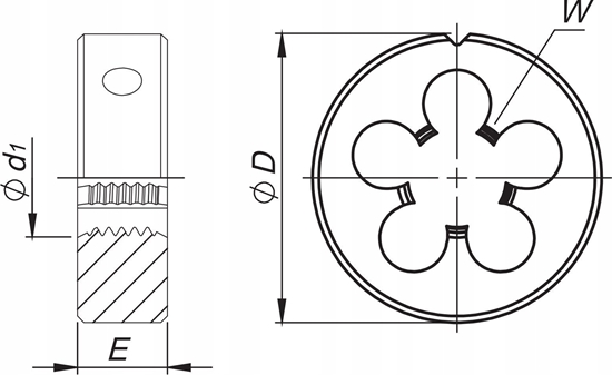 Picture of Fanar NARZYNKA UNF 1 -12 DIN-22568 (2A) HSS 800 - N1-121001-4239