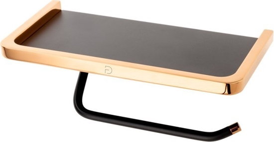 Picture of FDesign Uchwyt na papier toaletowy Merida Róowe zoto (FD6-MRD10-25)