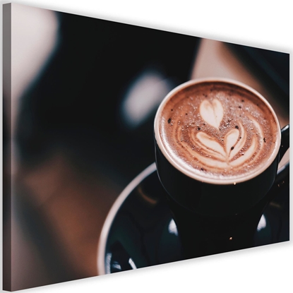Attēls no Feeby Obraz na pótnie - Canvas, Zdobienie kawy 60x40