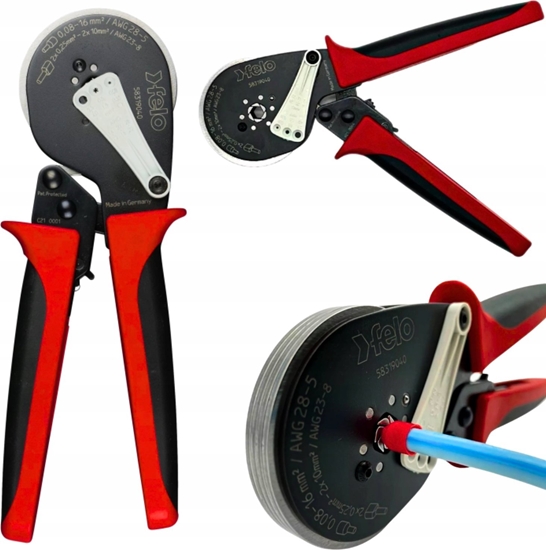 Изображение Felo Zaciskarka do tulejek kablowych 0,08 - 16 mm2