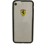 Picture of Ferrari Etui hardcase iPhone 7 transparent czarny (FEHCRFP7BK)
