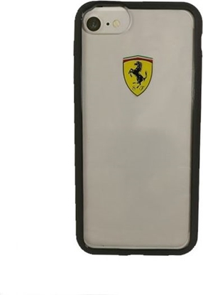 Picture of Ferrari Etui hardcase iPhone 7 transparent czarny (FEHCRFP7BK)
