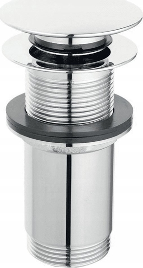 Picture of Ferro S285-WBP SPUST/KOREK KLIK-KLAK BEZ PRZELEWU G5/4 WYSOKI CHROM // S.SPUST.KLIK-KLAK-F-S285-WBP