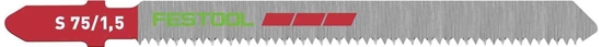 Picture of Figūrzāģa asmeņi Festool; 75 mm; 1,5 mm; 5 gab.