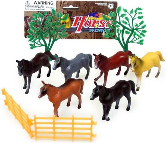 Picture of Figurka Hipo Konie 10 cm, 10 sztuk (HSH001)