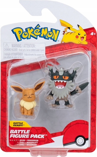 Изображение Figurka Pokemon POKEMON BATTLE FIGURE PERRSERKER AND EEVEE