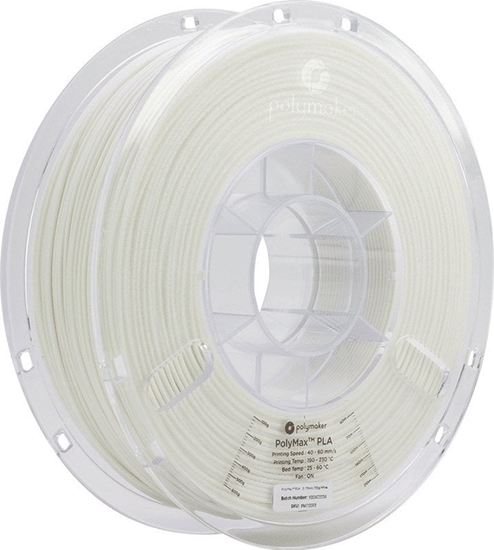 Picture of Filament Polymaker PolyMax Tough PLA 1,75mm 0,75kg - White}