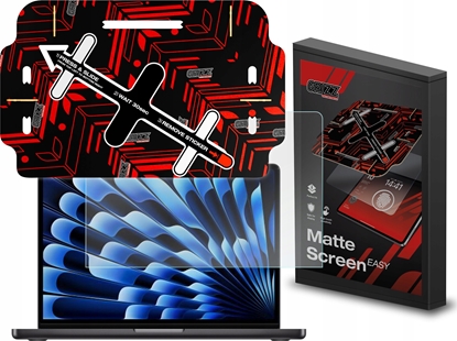 Picture of Filtr GrizzGlass Folia matowa GrizzGlass MatteScreen Easy do Apple MacBook Air 15" 2024