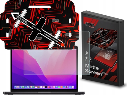 Picture of Filtr GrizzGlass Folia matowa GrizzGlass MatteScreen Easy do Apple MacBook Pro 13" 2022