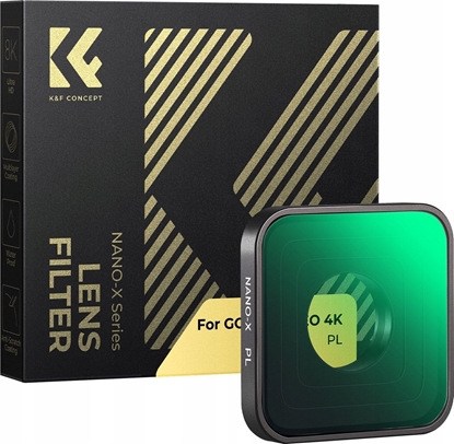 Изображение Filtr Polaryzacyjny Pl Do Kamery Gopro Hero 4k 2024 / K&f Concept / Kf01.2879