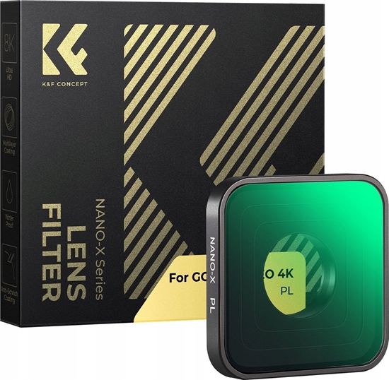 Изображение Filtr Polaryzacyjny Pl Do Kamery Gopro Hero 4k 2024 / K&f Concept / Kf01.2879