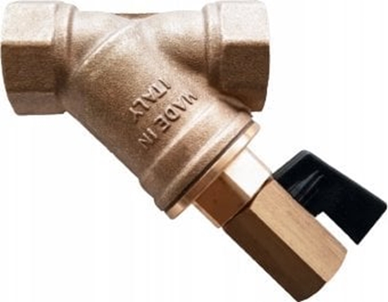 Picture of Filtr skony Y z wbudowanym magnesem i zaworem spustowym 5/4 POWERMAG DRAIN