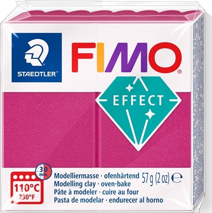 Изображение Fimo effect masa termoutwardzalna 57 g bordowy metaliczny Staedtler