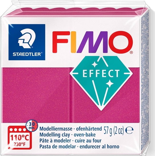 Picture of Fimo effect masa termoutwardzalna 57 g bordowy metaliczny Staedtler