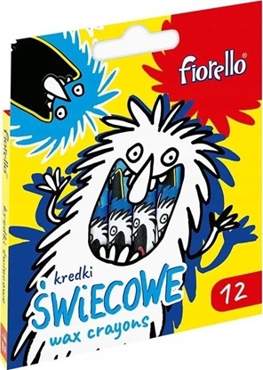 Picture of Fiorello Kredki wiecowe Fiorello 12 kolorów