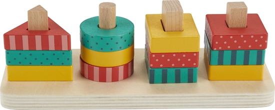 Picture of Fisher-Price Fisher Price Wood Shape Stacker