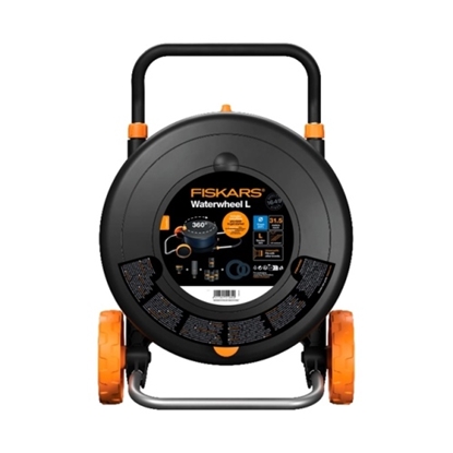 Picture of Fiskars Comfort 1071670 Waterwheel with hose L 13mm (1/2''), 30m