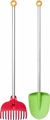 Picture of Fiskars FISKARS ZESTAW OPATKA I GRABKI