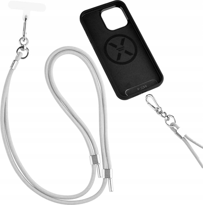 Attēls no Fixed FIXED Universal Lanyard for Mobile Phones - uniwersalna smycz do telefonu szara - Gwarancja bezpieczestwa. Proste raty. Bezpatna wysyka od 170 z.
