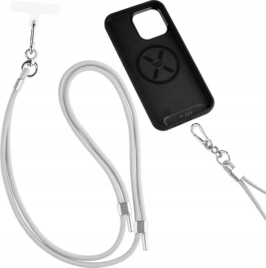 Picture of Fixed FIXED Universal Lanyard for Mobile Phones - uniwersalna smycz do telefonu szara - Gwarancja bezpieczestwa. Proste raty. Bezpatna wysyka od 170 z.