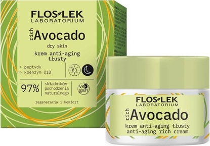 Picture of Floslek richAvocado Krem Anti-aging tusty na dzie i noc - skóra sucha 50ml