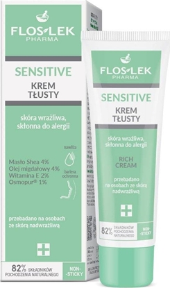 Picture of Floslek Sensitive krem tusty do skóry wraliwej 50ml