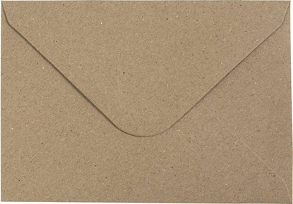 Attēls no Focus Focus Envelope 115x160 Brown 120g 50 pcs
