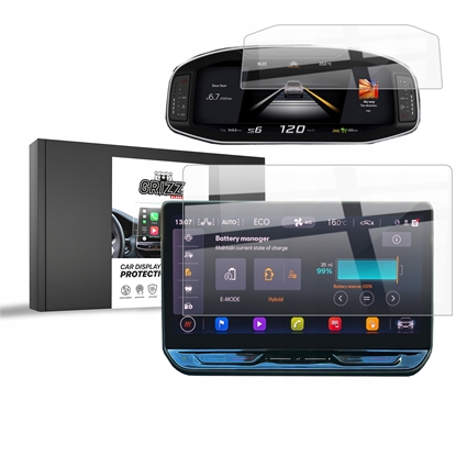 Attēls no Folia ceramiczna GrizzGlass CarDisplay Protection do Cupra Terramar 12,9 2024 [2w1]