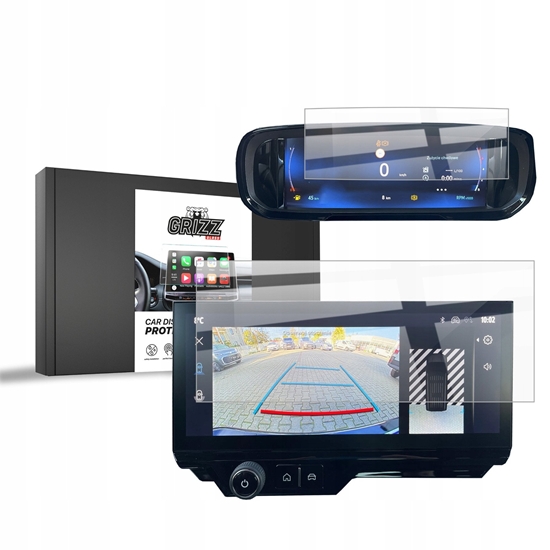 Picture of Folia ceramiczna GrizzGlass CarDisplay Protection do Opel Combo 4 2023-2024 [2w1]