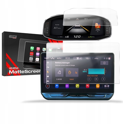 Attēls no Folia matowa GrizzGlass CarDisplay Protection do Cupra Terramar 12,9 2024 [2w1]