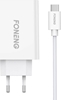 Изображение Foneng Fast charger Foneng 1x USB EU43+ USB Type C cable