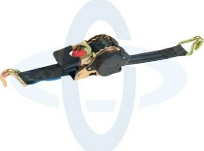 Picture of Forankra PAS TRANSPORTOWY SAMONAPINAJCY LC 250 daN, BF 0,5 daN/TAMA 25mm /3m ROLLO253