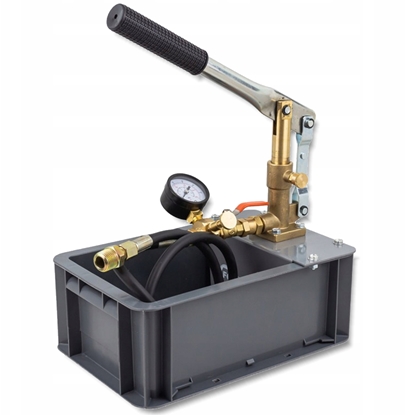 Attēls no Forcekraft Pompa rczna do prób cinieniowych 60bar (zbiornik otwarty)