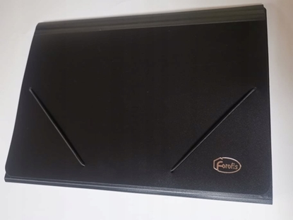 Picture of Forofis Teczka z gumk rozszerzana A4 FOROFIS 91183 czarna PP 0.7mm 12 kieszeni