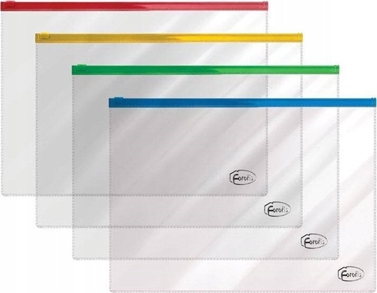 Picture of Forofis Worek strunowy A4 FOROFIS 91136 mix 0.14mm PVC