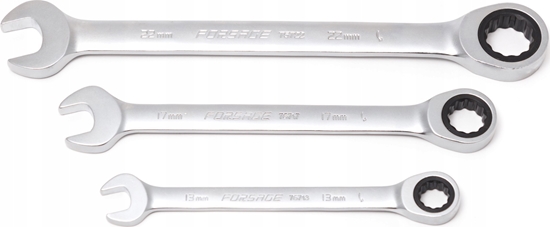 Изображение Forsage Klucz pasko-oczkowy z grzechotk 14 mm