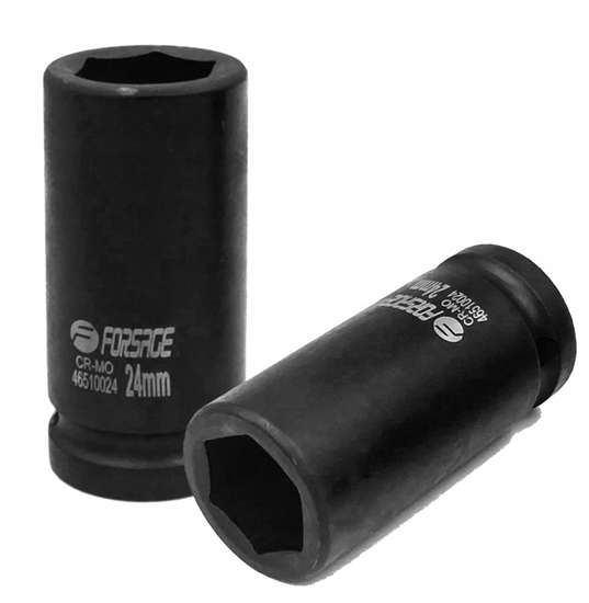 Изображение Forsage Nasadka udarowa gboka 24mm 3/4" (6-ktna) (100mmL)