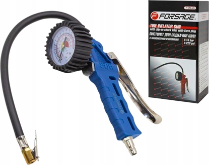 Изображение Forsage Pistolet do pompowania kó z manometrem i wem (0-16Bar)