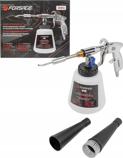 Picture of Forsage Pistolet pneumatyczny z dysz do czyszczenia na sucho tapicerki samochodu