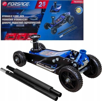 Attēls no Forsage Podnonik hydrauliczny 2.5t (h min 155mm, h max 665mm)