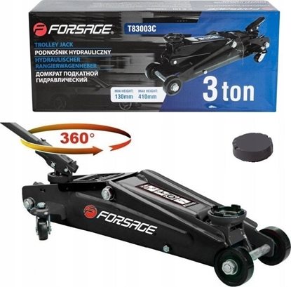 Attēls no Forsage PODNONIK NISKOPROFILOWY OBROTOWY 360° ABA 3T