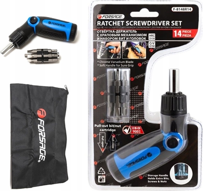 Attēls no Forsage rubokrt wymienny  z zestawem bitow 14prz.CrV6150